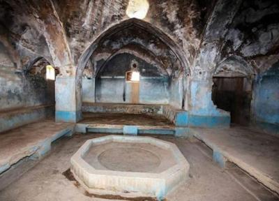 ثبت حمام تاریخی شهرستان هفتکل در لیست آثار ملی
