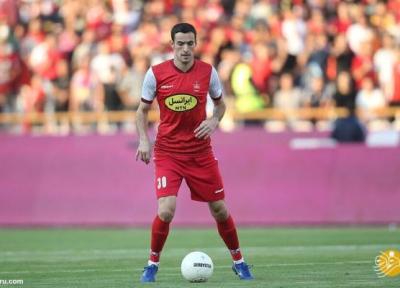 واکنش مدافع پرسپولیس به خبر ممنوع الخروجی