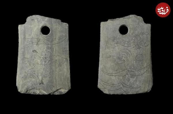 کشف سلاح مقدس 4500 ساله با حکاکی های ببر